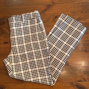 DKNY houndstooth plaid pants Size 6